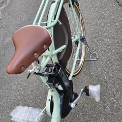 電動自転車 未使用 ミントグリーンの画像