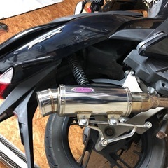 PCX125 56型外しステンレスマフラーの画像