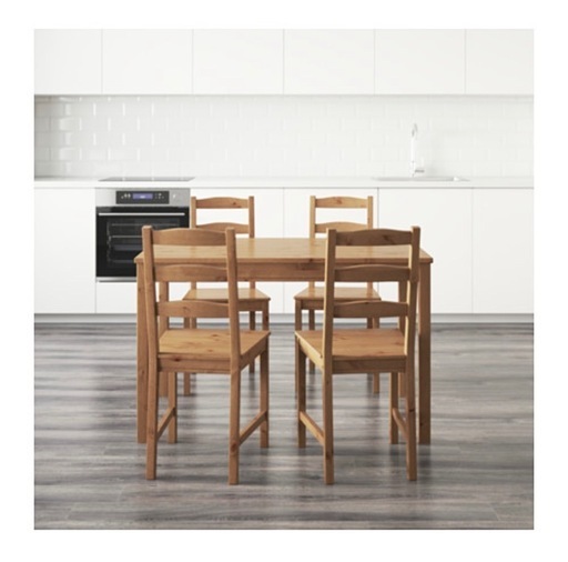 IKEA JOKKMOKK ヨックモック ダイニングテーブル チェア4脚