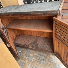外用の棚の画像