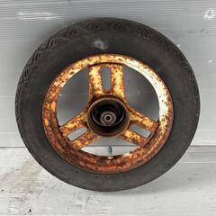 HONDA タクト50 AF16 フロントホイール ホンダ [Y-250624-32]の画像