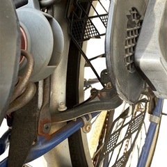 自転車子供の椅子付き(bicycle with child chair) の画像