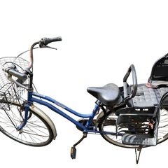 自転車子供の椅子付き(bicycle with child ch...
