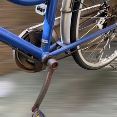 自転車子供の椅子付き(bicycle with child chair) の画像
