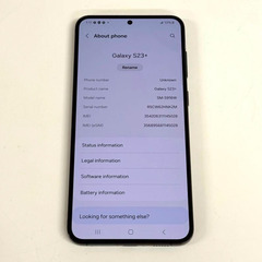 【良品】【Galaxy S23 + 】【256gb】 【SIMFREE】の画像