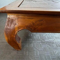 残り1　バリ家具　センターテーブルの画像