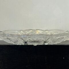 《17cm》ガラス製のお皿_T【1枚】の画像