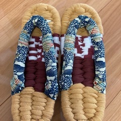 夏に布ぞうりを作ります