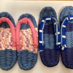 夏に布ぞうりを作りますの画像
