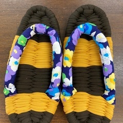 夏に布ぞうりを作りますの画像