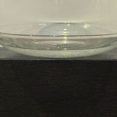《14cm》ガラス製のお皿_U【1枚】の画像
