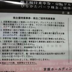 京阪グループ諸施設株主ご優待の画像