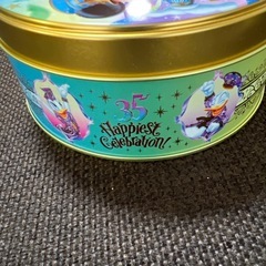 ディズニー 缶ケース 35周年の画像