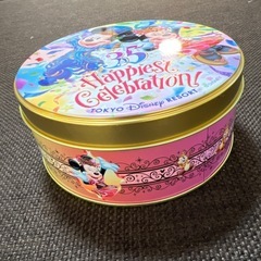 ディズニー 缶ケース 35周年の画像
