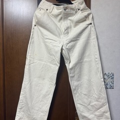 Mサイズ　ハーフパンツ　デニム　ガウチョの画像