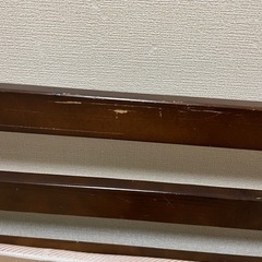 ニトリ　ベッド＋マットレスの画像