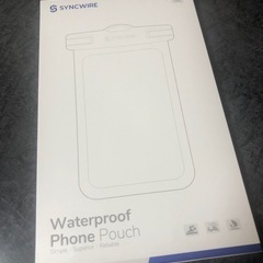 新品！SYNCWIRE 防水スマホケースの画像