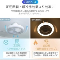 【新品】シーリングファンライトの画像
