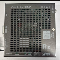 IDK HDMIツイストペアケーブル延長器 受信器　HDC-RH100-Bの画像