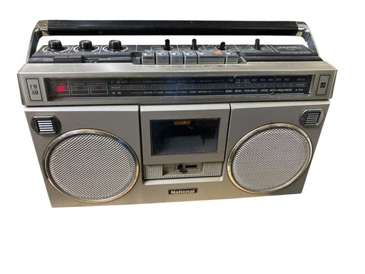 ジャンクNational ラジカセ RX-5060 ナショナル AM FM (shops