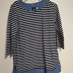 七部袖シャツ