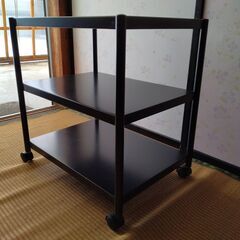 3段棚ワゴンの画像