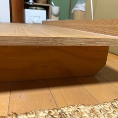 セミダブル ローベッド　ヘッドなし　すのこタイプ  の画像