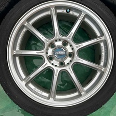 中古 アルミ RAYS グラムライツ 57G 17インチ の画像