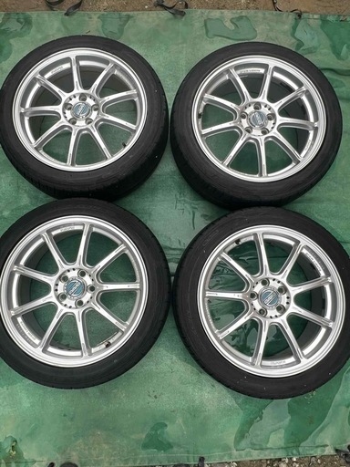 中古 アルミ RAYS グラムライツ 57G 17インチ