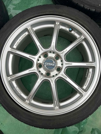 中古 アルミ RAYS グラムライツ 57G 17インチ