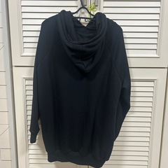 CRYX /クリックス　長袖黒フードパーカー/M ブラックの画像