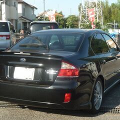 H.19(2007)年 スバル レガシィB4 2.0 i Bスポーツ 4WD ブラック　ETC　AAC　パワステ　パワーウィンドウ　集中ドアロック　ABS　エアバック　キーレス　MD　CD　電動格納ミラー　ドライブレコーダー　momoステアリング　車検８年１２月　17303の画像