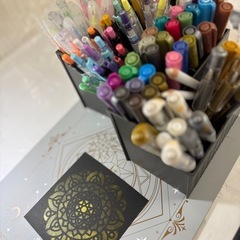 【大阪府東大阪市】癒やしの曼荼羅アート体験♪初心者大歓迎！集中力UP・プレゼントにも◎の画像