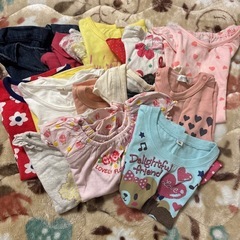 女の子　80センチ　Tシャツ&ワンピースまとめ　13点
