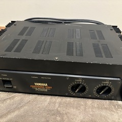 YAMAHA PC1002 アンプ ジャンク扱い（左チャンネル音量小）重量級！7,000円【動作確認済み・引き取り希望】  の画像