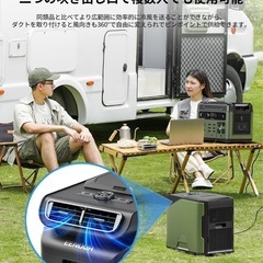 新品未使用　EENOUR ポータブルエアコン PA600 2重換気システム の画像
