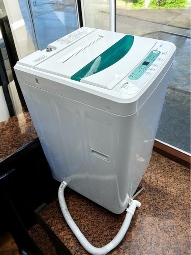YAMADA 4.5kg 全自動洗濯機 YWM-T45A1 製造年 2017年 カラー