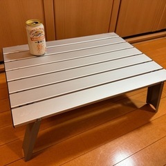 【キャプテンスタッグ】アルミロールテーブル