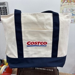 【新品・未使用】コストコ キャンバストートバッグ 2個セット　エコバッグ の画像