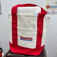 【新品・未使用】コストコ キャンバストートバッグ 2個セット　エコバッグ の画像