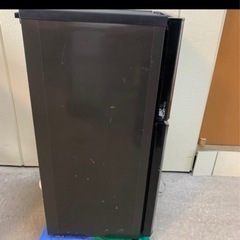 ハイアール　冷凍冷蔵庫　2ドア　JR-N106  2015年製　ブラック　一人暮らし　単身の画像