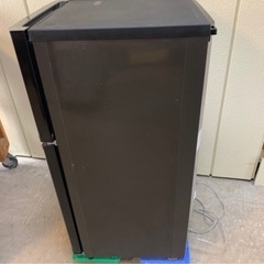 ハイアール　冷凍冷蔵庫　2ドア　JR-N106  2015年製　ブラック　一人暮らし　単身の画像