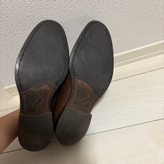 26.5-27.0cm【美品】ビジネスシューズ ジャンカルロモレリ ダークブラウンの画像