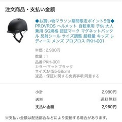 新品未使用PROVROS ヘルメットの画像
