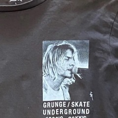 期間限定値下げ　スペシャル ロンtee　グランジ カートコバーン バンド tee X-girl × Charles Peterson GRUNGE L/S TEE nirvāṇa ニルバーナの画像