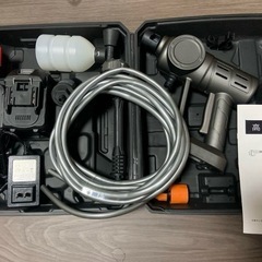 高圧洗浄機 コードレス充電式 22500mAh 大容量バッテリーの画像