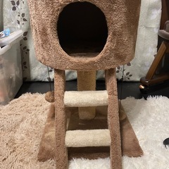 キャットタワー美品の画像