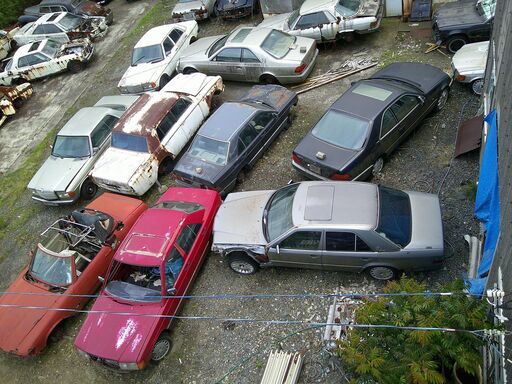 オールドMベンツ500E-190-129-140-126-107-116リサイクル―各種部品取り及び部品