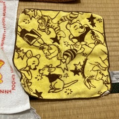 くまのプーさん　ハンカチの画像