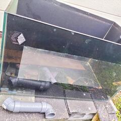 アクアデザインアマノ水槽フレームレス　700×450特注の画像
